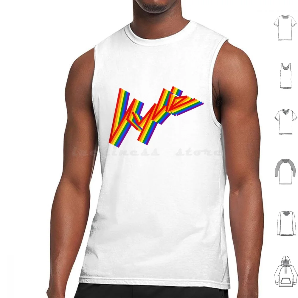 Kylie Pride Tank Tops Vest Sleeveless Kylie Minogue Kylie Christmas Christmas Holidays Festive Christmas Tree Tree