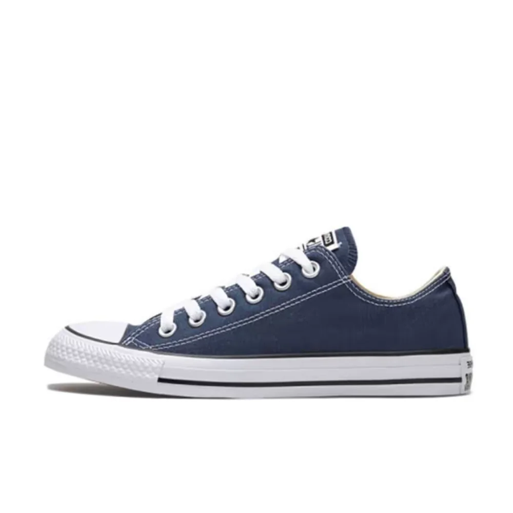 Converse Chuck Taylor All Star Unisex Low-Top Canvas Sneakers  Blue, Classic,Versatile,Non-Slip,Breathable & Lightweight 102329