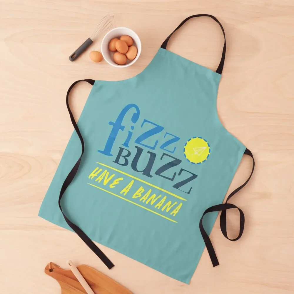 

Fizz Buzz! Fitted Apron Kitchen Home and kitchen products Camping Apron