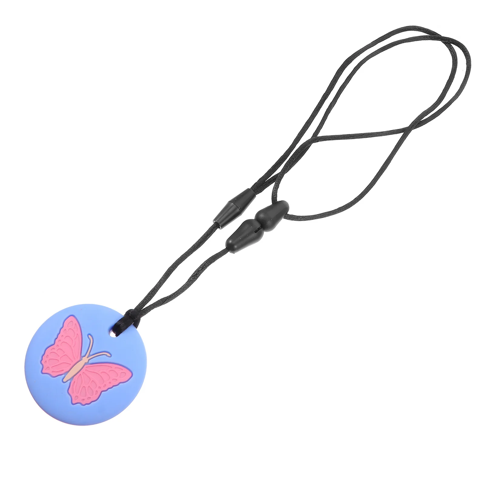 

Children's Teether Necklace Baby Chewing Teething Care for Mom Infant Toy Silica Gel Sensory