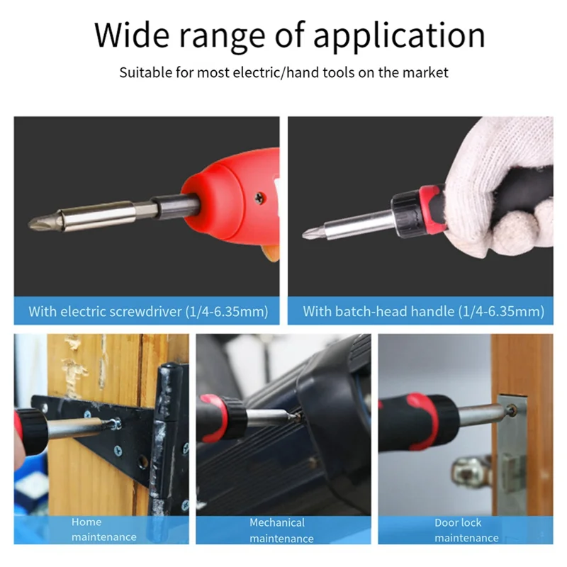 105-Piece Screwdriver Set Plum Hexagon Screwdriver Screwdriver Screwdriver Socket Toolbox Durable Easy Install