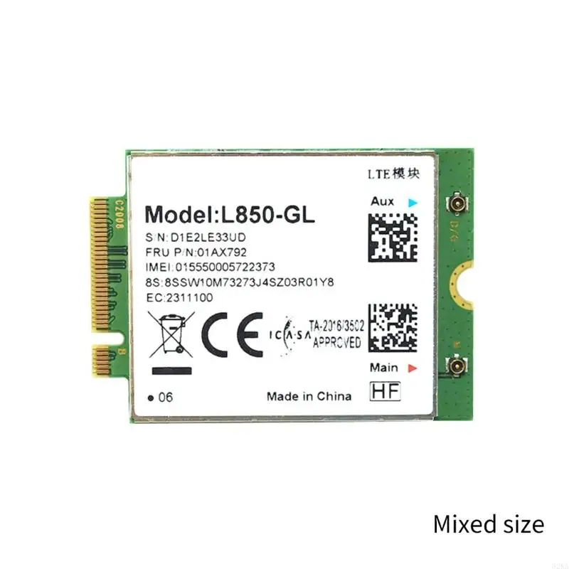 62KA L850-GL 01AX792 4G Card Wwan Adapter لـ X380 x390 L480 T480 T580 X1C