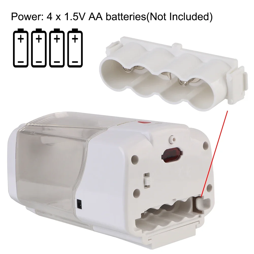 For Kitchen Bathroom 700ml Automatic IR Sensor Soap Dispenser Wall-Mount Touch-free Lotion Pump Touchless Liquid