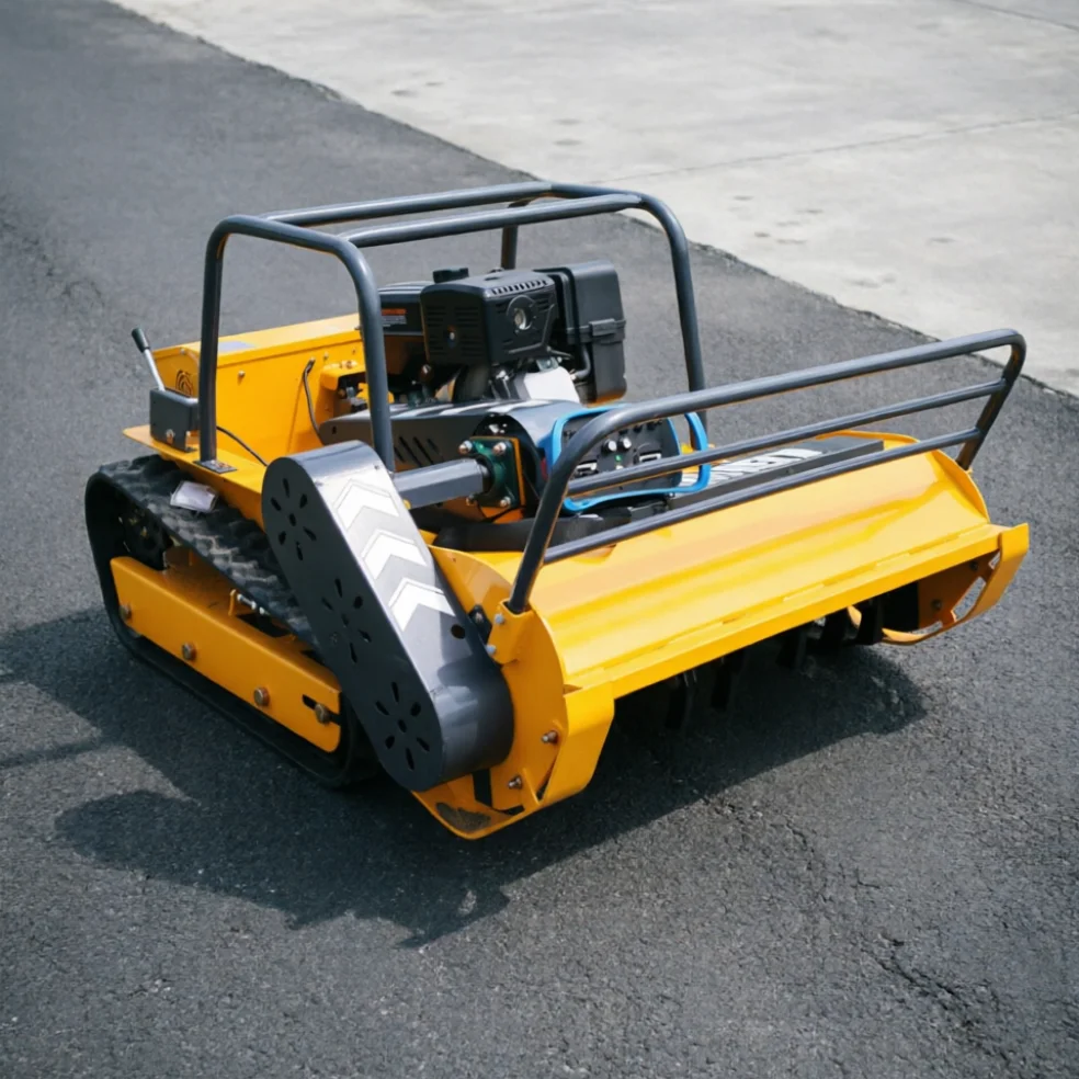 Customized Compact Lawn Mower Robot Space Saving Robotic Mower For Narrow Lawn Space