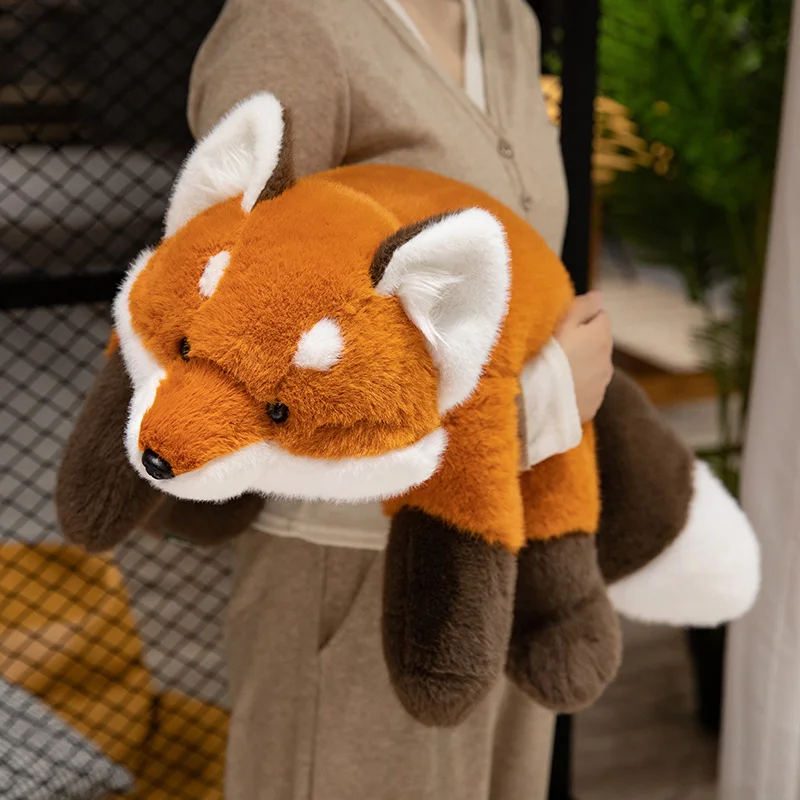 30-60cm Nowy Kawaii Fox Pluszowe zabawki Kreskówka Wypchane zwierzę Urocza miękka pluszowa lalka dla niemowląt Zabawka dla dziewczynek Prezent Dekoracja