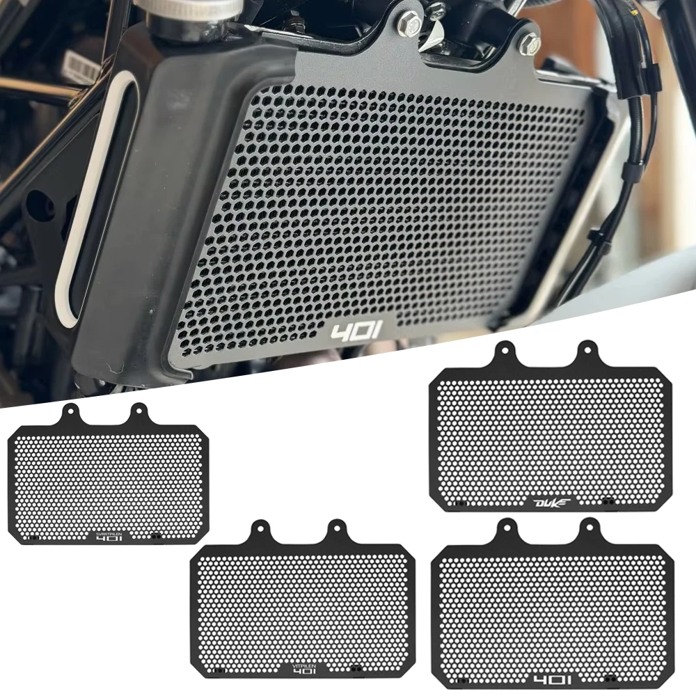 For Husqvarna Svartpilen VITPILEN 401 125 250 390 Duke Motorcycle Accessories Radiator Grille Guard Protector Oil Cooler Cover