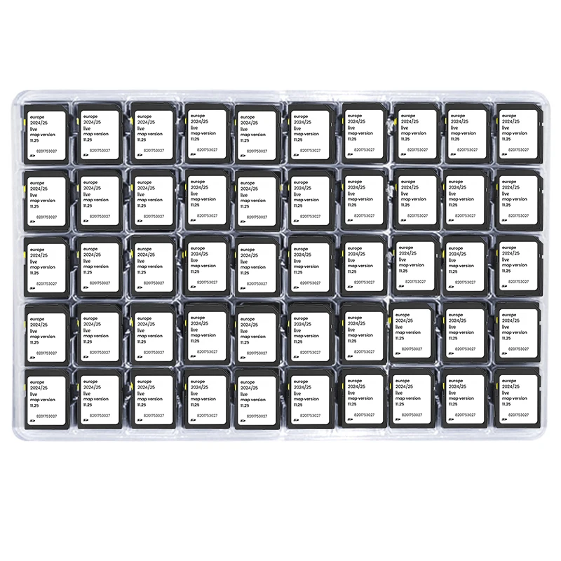 8201753027 GPS SD CARD FOR RENAULT CARMINAT LIVE VERSION 11.25 2024/2025 SPEEDCAM NEW