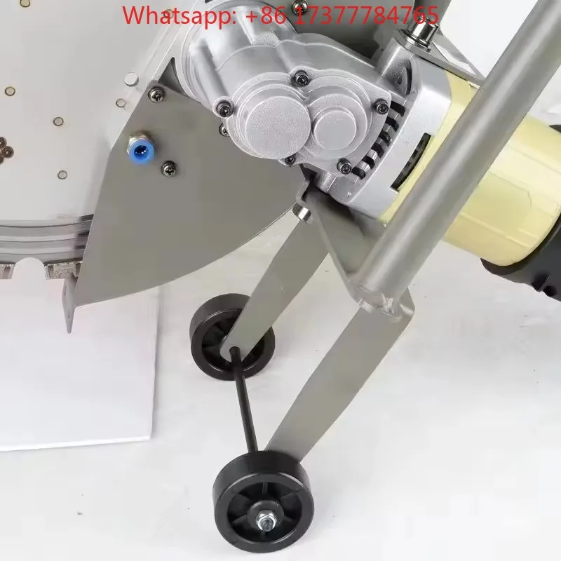 Industrial Electric Handheld Concrete Cutter 410mm Rounded Blade Portable Concrete