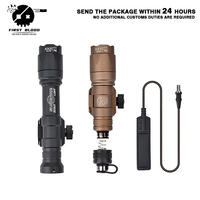 Surefire M300 M600 LED Tactical Flashlight Scout Light 20mm Picatinny Rail Compatible for Outdoor Hunting Airsoft Accessory
