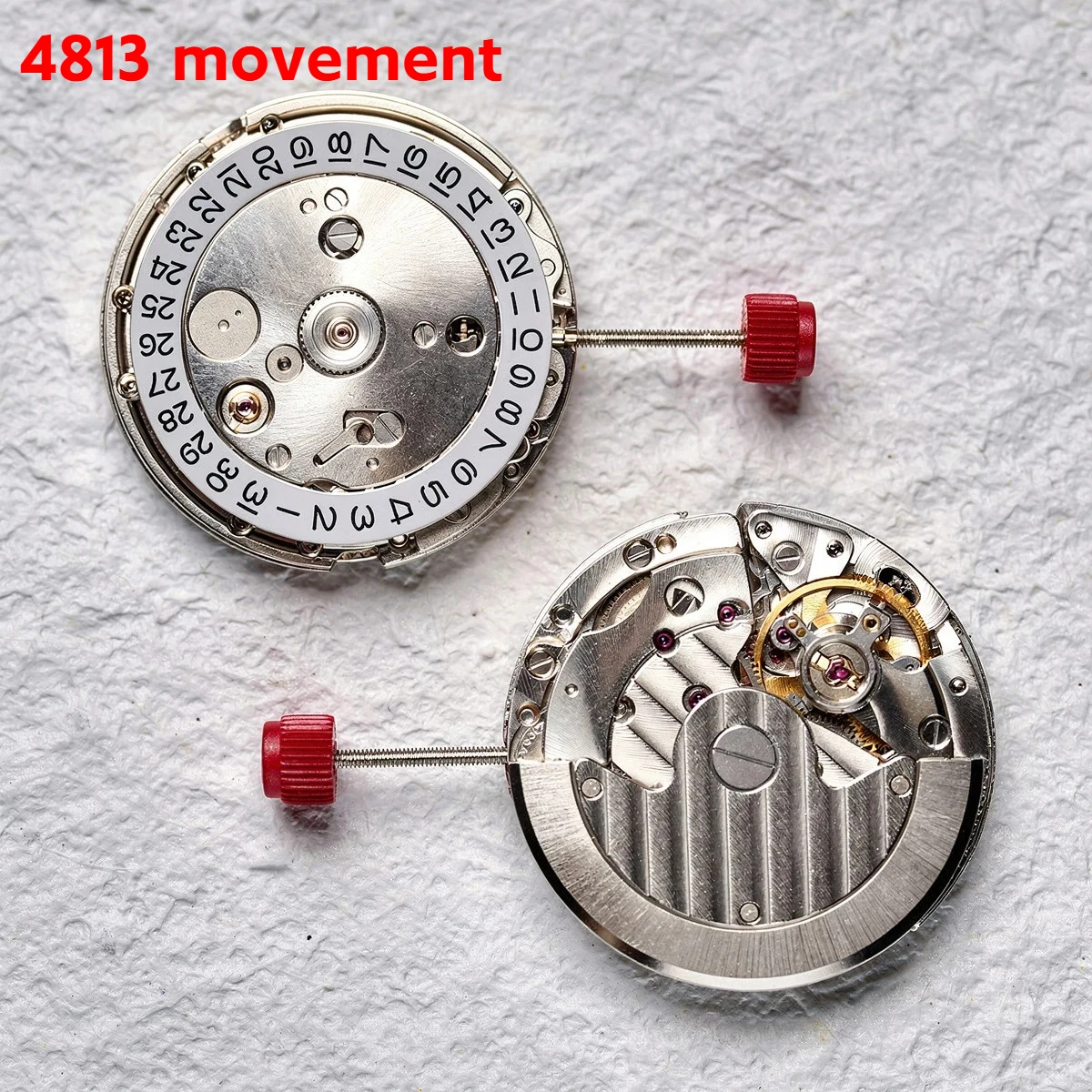 

China 4813 Automatic three-hand mechanical movement date window at 3 o'clock position Nanning-version ultra-thin 4813 movement