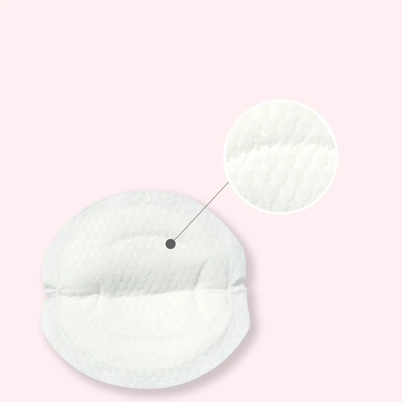 10 Pcs Disposable Nursing Pads Breathable Slim Super Absorbency Cotton Breast Pad Comfortable Anti-Leak Pads During Lactation