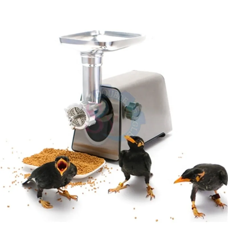 

New Design Household Portable Electric Fish Feed Pellet Extrusion Making Machine/Small Pet Bird Dog Cat Poultry Feed Mill 650w