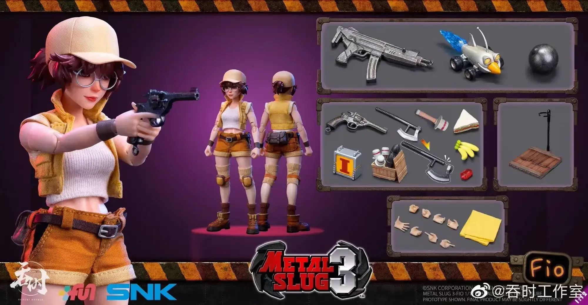 

В наличии TUNSHI Swallowing Studio "Серия Alloy Stroke" Ralph/Clark 1/12 Action Doll