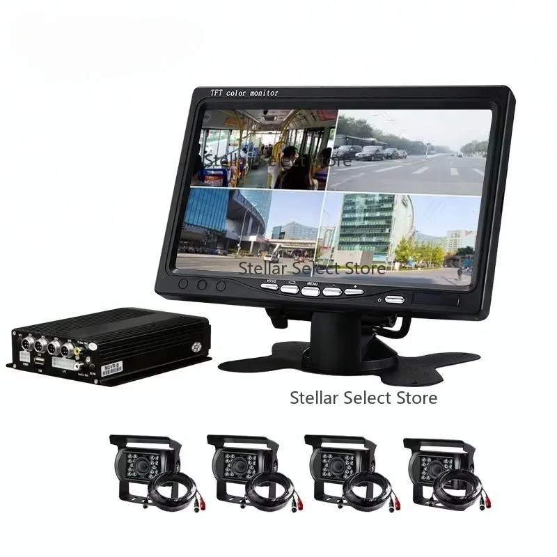 

4CH 8CH 720P 1080P Mobile DVR Support / Optional 3G 4G WiFi GPS MDVR with Car/Bus/Truck/Vehicles Camera Recorder Waterproof