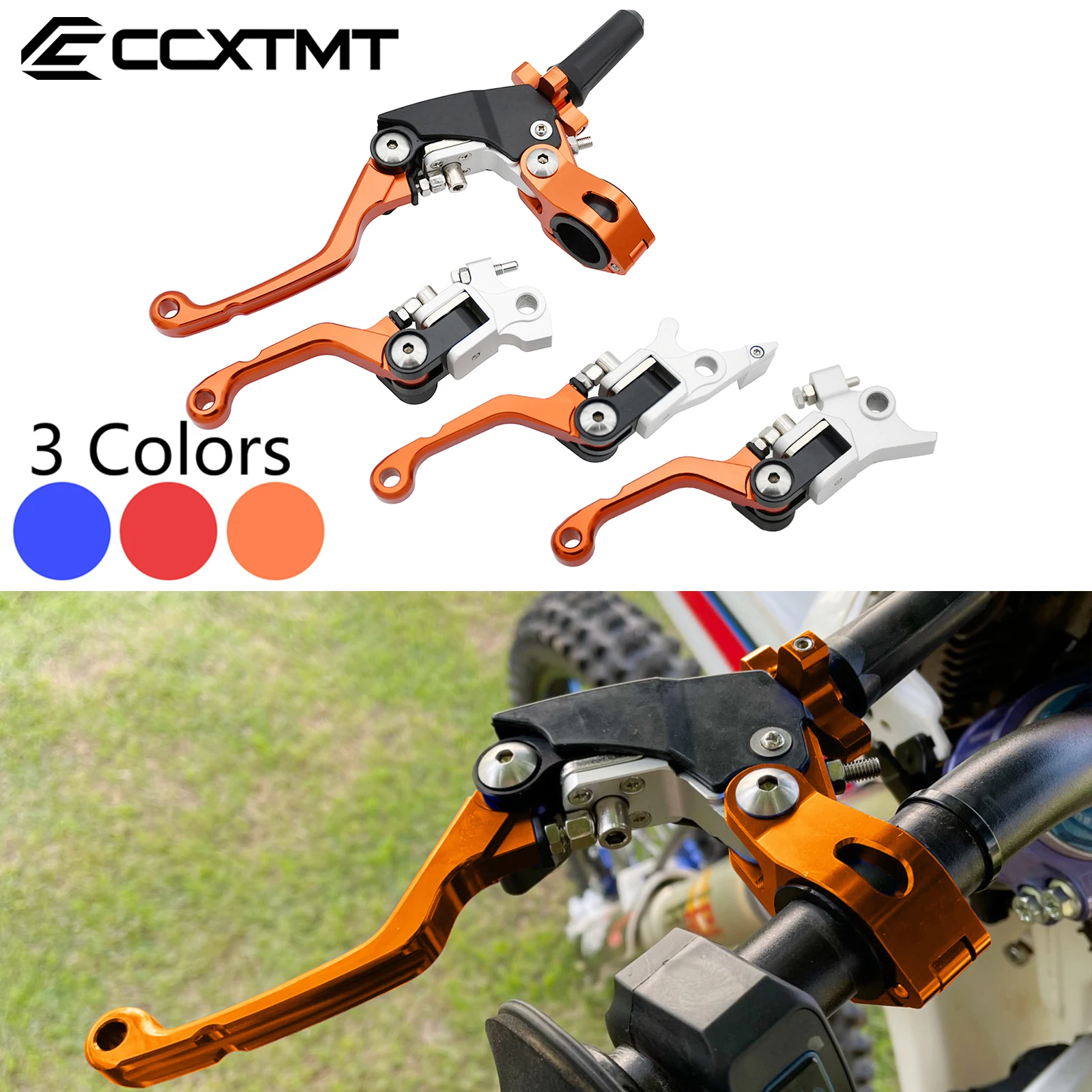 CNC Motorcycle Brake Clutch Lever 22mm Handlebar Universal For Kayo T4 T6 K6 K6R For KTM SX SXF XC XCF EXC EXCF For Husqvarna
