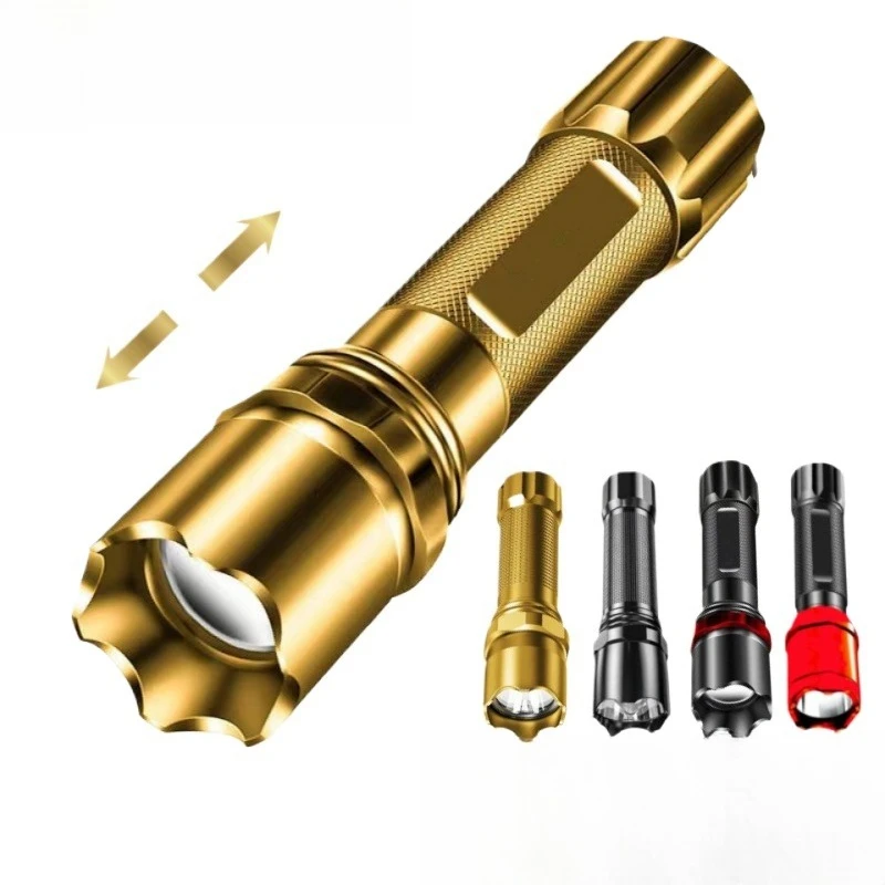 Mini USB Rechargeable Flashlight Portable Super Bright Pocket Torch for Student Home Outdoor Lighting