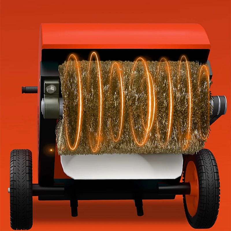 Electric Multi-Function Grinding, Polishing, and Rust Removal Machine Manual Push-Type Rust Removal Machine(Customized)