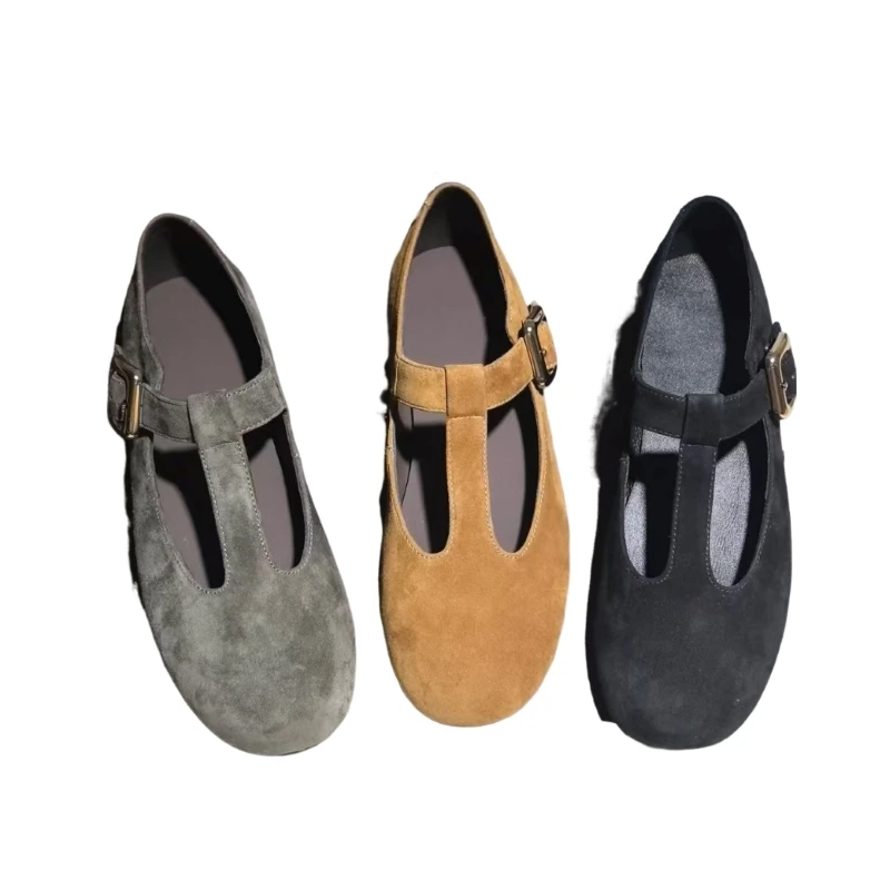 

Модные женские туфли Мэри Джейн с металлической отделкой — модный передний дизайн, настраиваемая посадка для комфорта AI1509