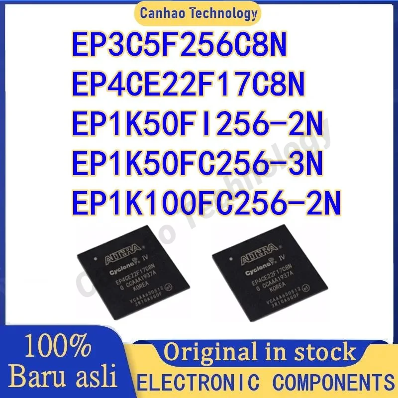 

EP3C5F256C8N EP4CE22F17C8N EP1K50FI256-2N EP1K50FC256-3N EP1K100FC256-2N EP4CE22F17 EP4CE22F17C8 BGA-256 в наличии