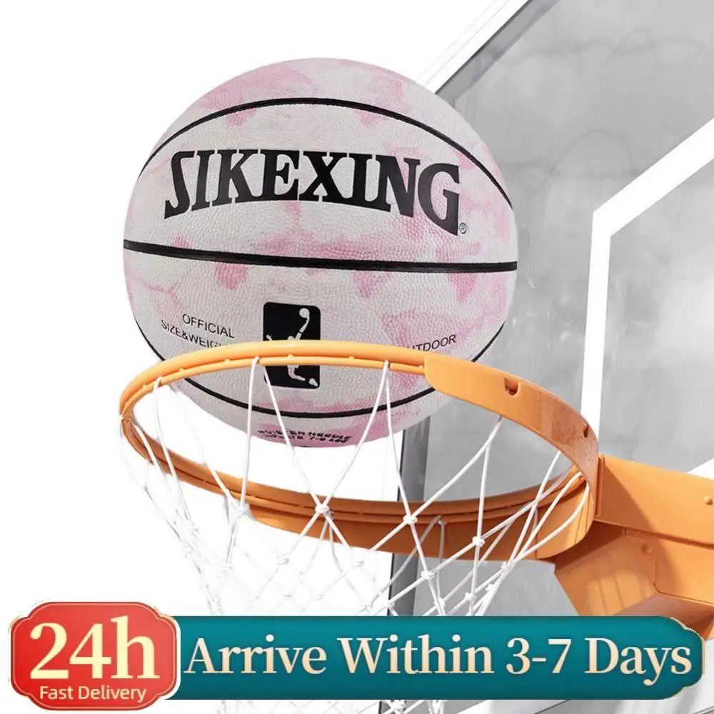 

Бесшумный износостойкий баскетбольный мяч для тренировок, размер 7, из полиуретана, подходит для взрослых, для использования в помещении и на улице.