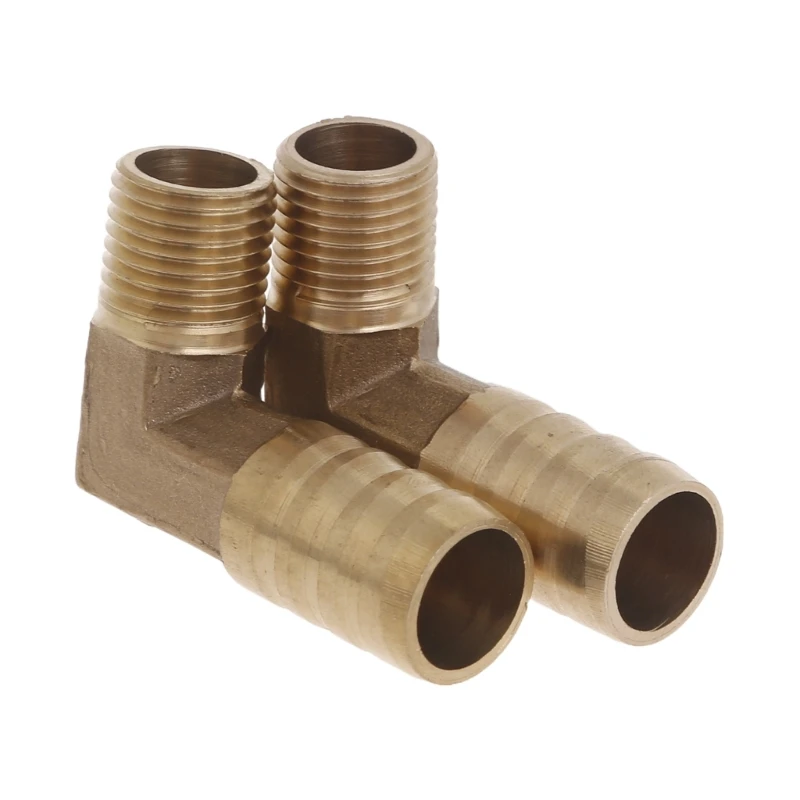 Connettore per pagode con giunto a pagode ad angolo retto da 13 mm in ottone per collegamenti idraulici Dropship