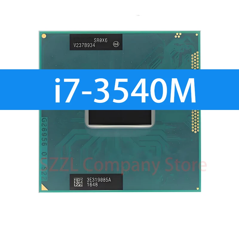 Core i7-3540M Processor SR0X6 Dual-Core Socket G2 / rPGA988B i7 3540M Laptop CPU 3.0GHz 4M 35W