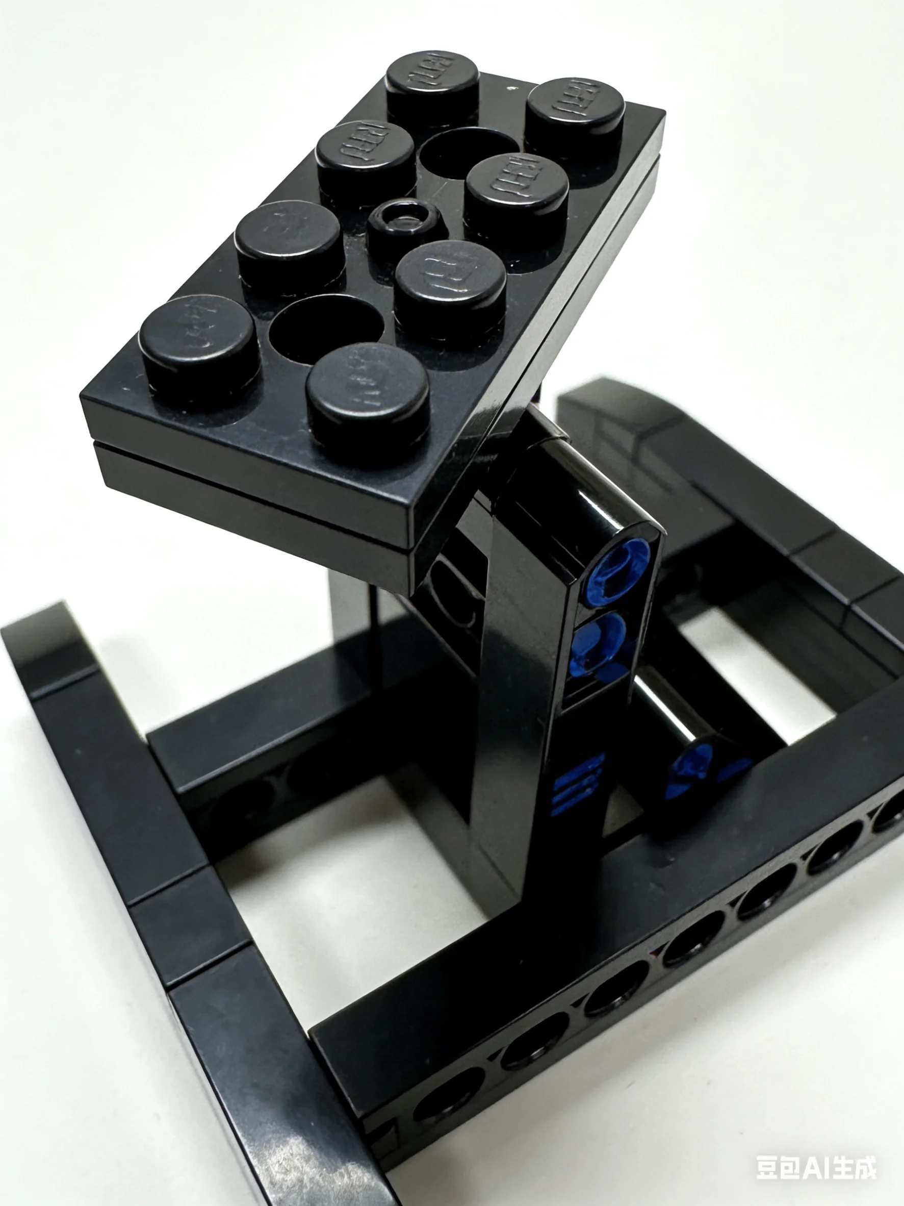 MOC Airplane Bracket Bricks X-WING DISPLAY STAND FOR 75102/75149/75218 Building blocks stand spare part view 3