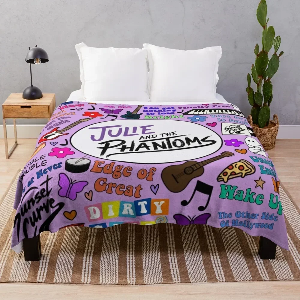 

Julie and the phantoms collage Throw Blanket Furrys warm for winter For Sofa Thin christmas decoration Blankets