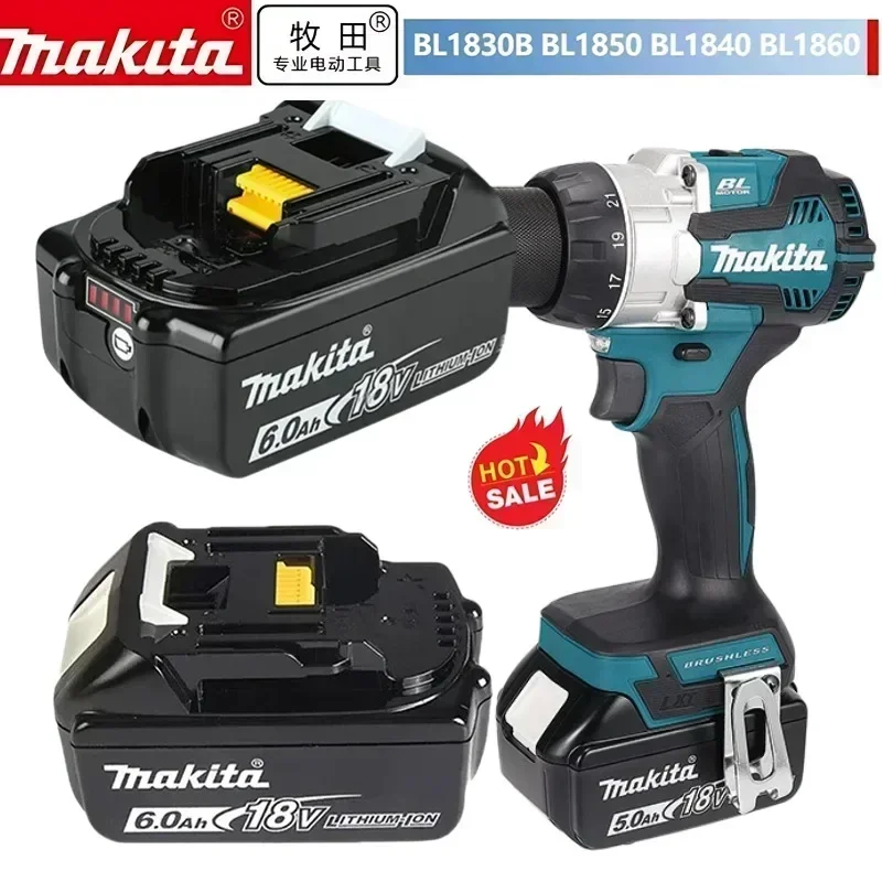 BL1850 Makita 18V Battery Rechargeable Battery 18650 Lithium-ion Cell Suitable Makita Power Tool BL1860 BL1830 LXT400