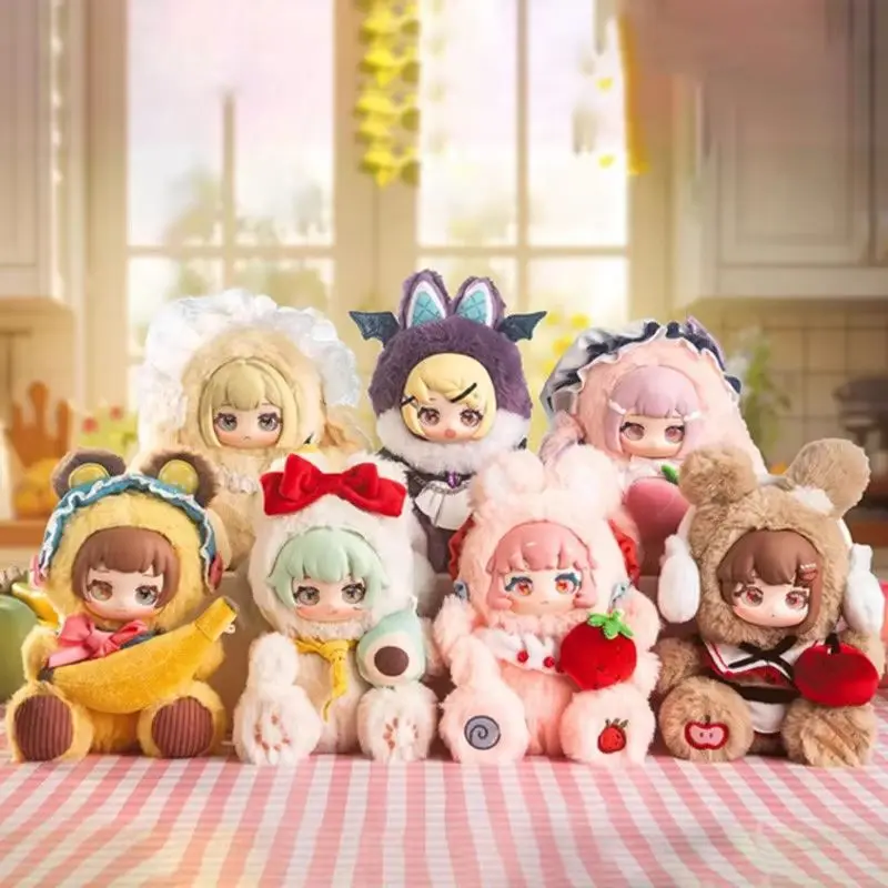 متوفر في المخزون سلسلة قصة الفاكهة Ninizee صندوق أعمى Nyzaii صندوق الغموض الشكل دمية لطيف Caixa Misteriosa صندوق مفاجآت هدية الفتيات