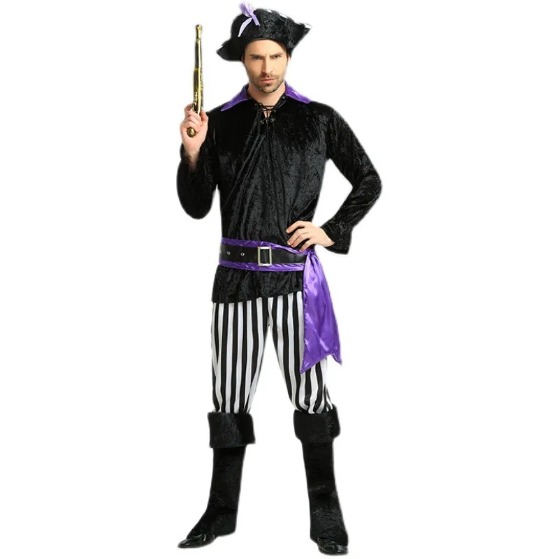 Caribbean Pirate Costume Women's Adult loween Masquerade Ball Cosplay Outfit Ja Sparrow Sle Stage Performance Clothing