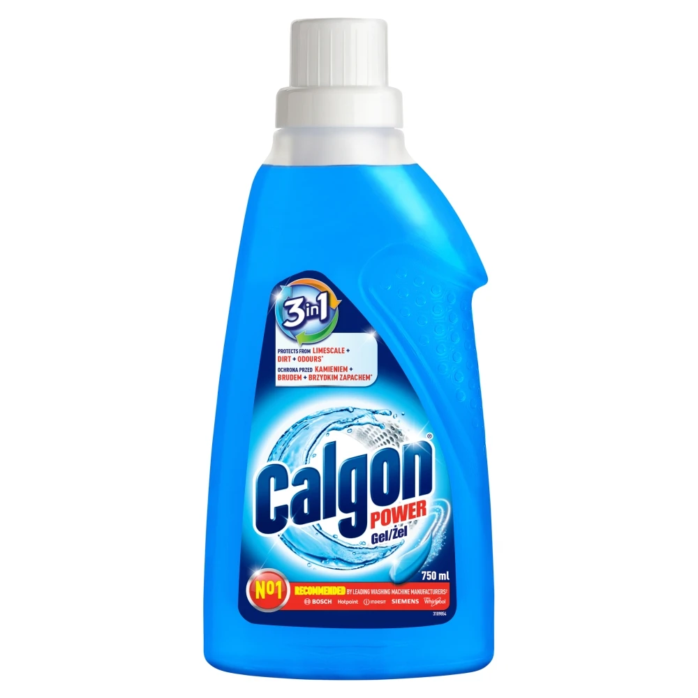 Gel de Limpieza para Lavadora CALGON Power 3w1, 750 ml