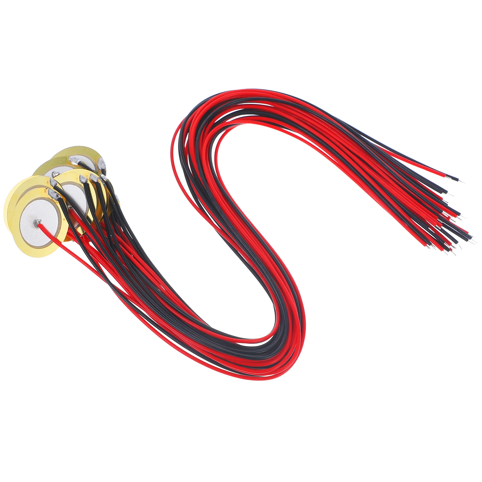 

15 Pcs Guitar Pickups 27mm Piezo Transducer Parts Drum Trigger Microphone Acoustic Instruments Enhance Sound Easy Install