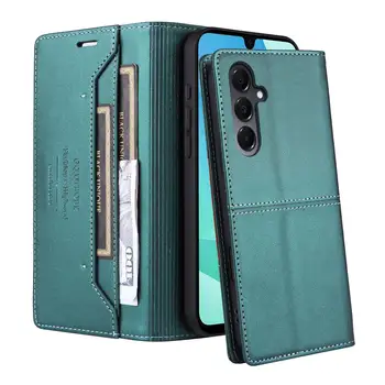 Kožené pouzdro s flipem pro Samsung Galaxy A16 A36 A56 A26 A55 A35 A15 A25 A17 A05S A14 A24 A34 A54 A13 A33 A53 A73 5G magnetická peněženka 8 nejlepší prodej Flipový kryt pro Samsung A15 - №3