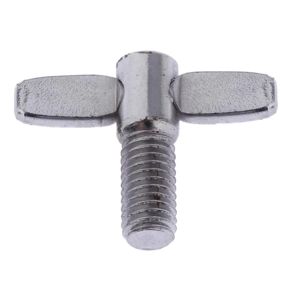 Drum Cymbal Stand Knob Wing M6 Nut Screw for Musical Percussion Instrument.