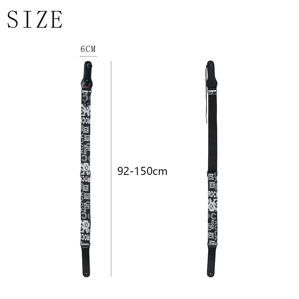 Ремешок для гитары IRIN, разноцветные ремни для гитары, регулируемый цветной ремешок для басов для гитары с медиаторами, аксессуары для акустической и электрической гитары