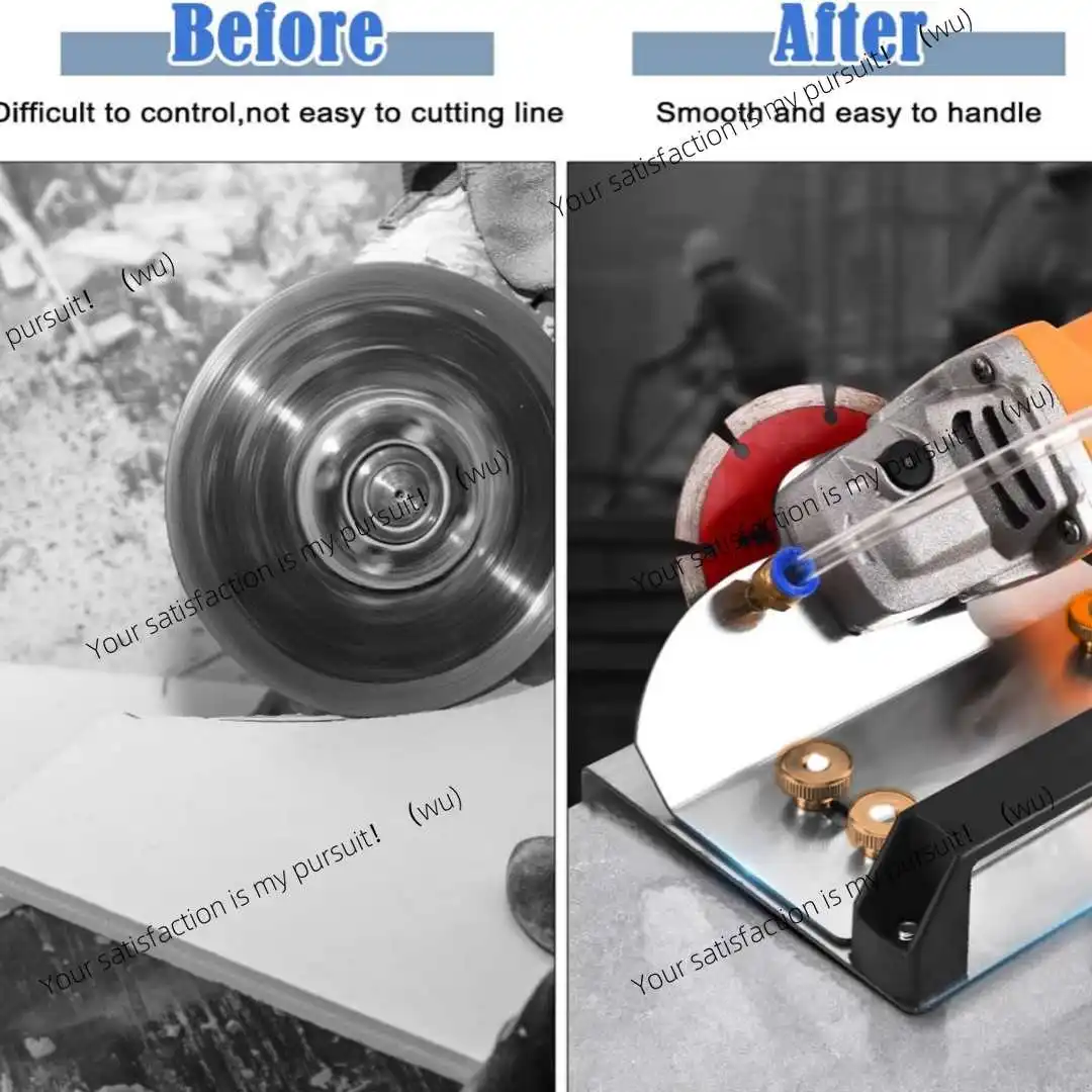 Tile Cutting Angle Grinder Tool with Stand for 45 Degree Chamfering Angle Grinder Tile Chamfer Stand for 100-Type Angle Grinders