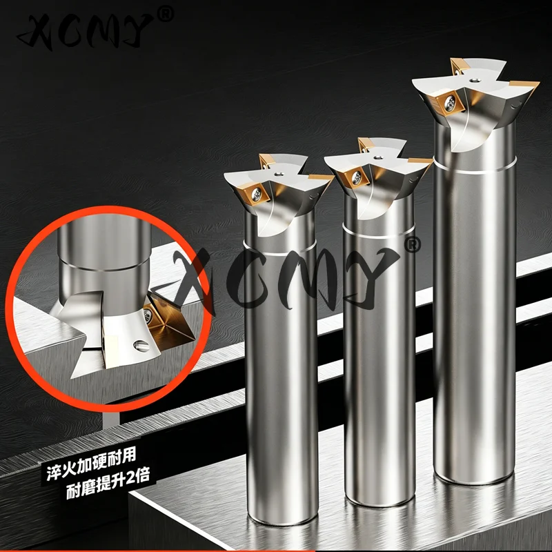 

45 degrees 55 degrees 60 degrees YW45 YW55 YW60 YW75 dovetail milling cutter V-shaped cutter dovetail cutter CNC