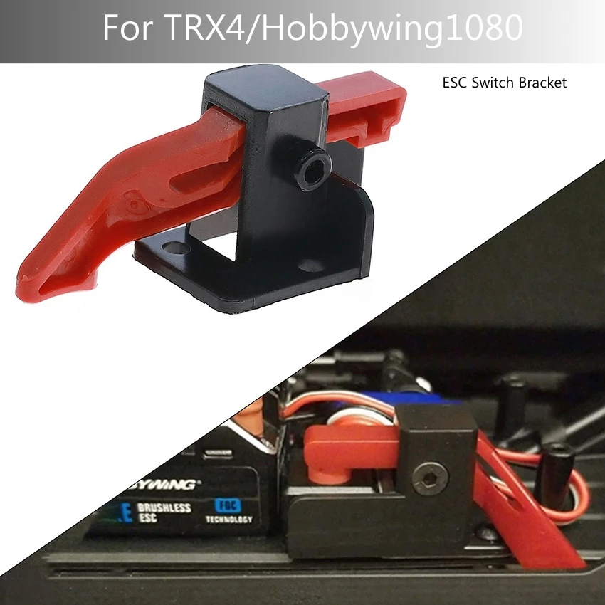 

For TRX4/Hobbywing1080 Removal-free Car Shell Housing ESC Switch Bracket RC Toys Accessories