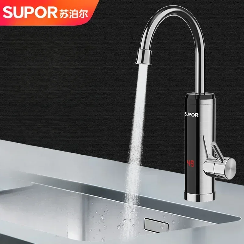 household water heater new stainless steel electric faucet quick heating instant heating kitchen fast tap water water heater