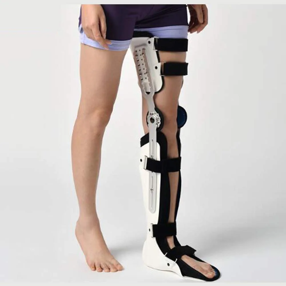 HealthcareHealthcare Therapeutic Equipment & Medical SuppliesAdjustable Ankle Knee Foot OrthosisLeg Braces