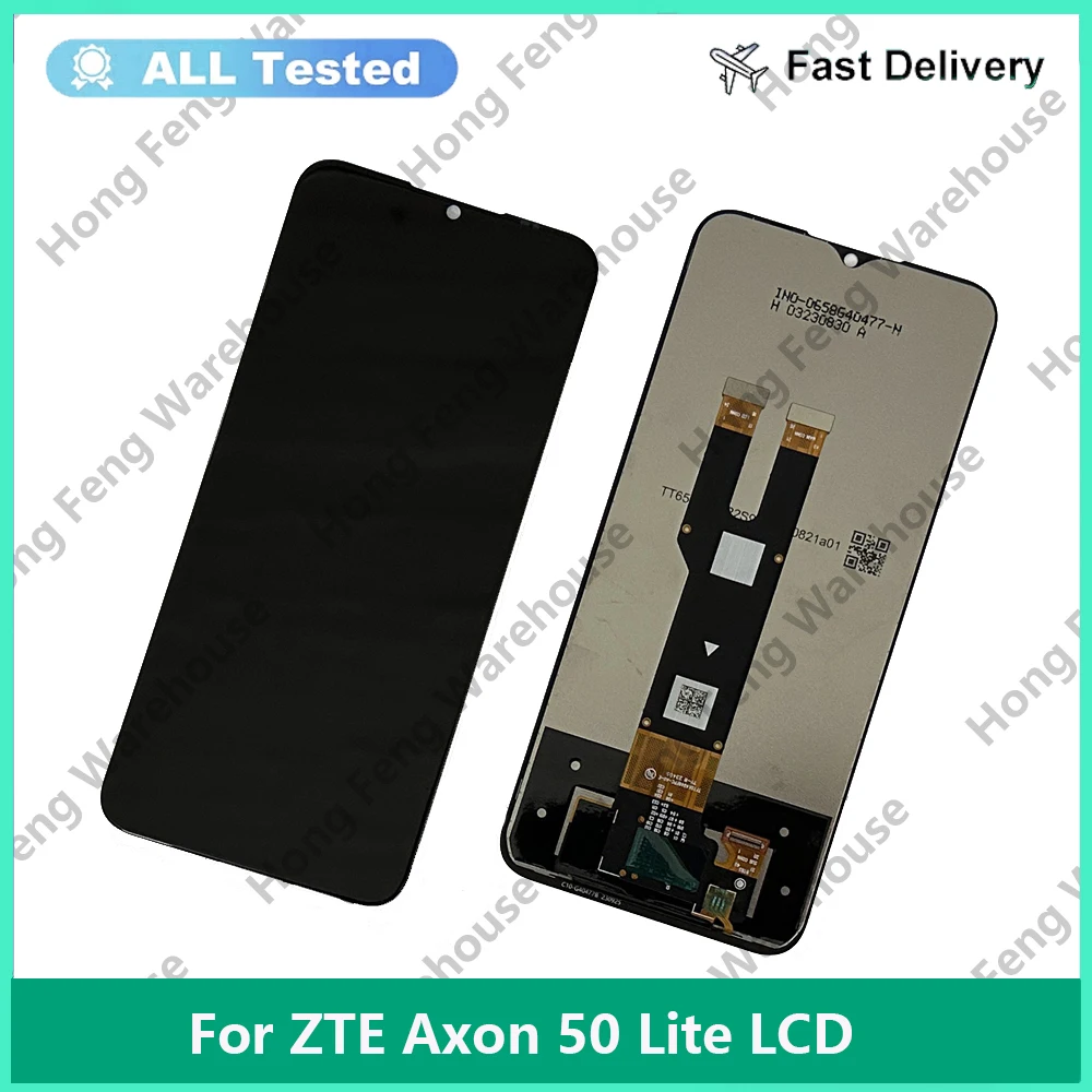 

6.6 Inch Black For ZTE Axon 50 Lite 8050 LCD DIsplay Touch Screen Digitizer Panel Assembly Replacement Parts