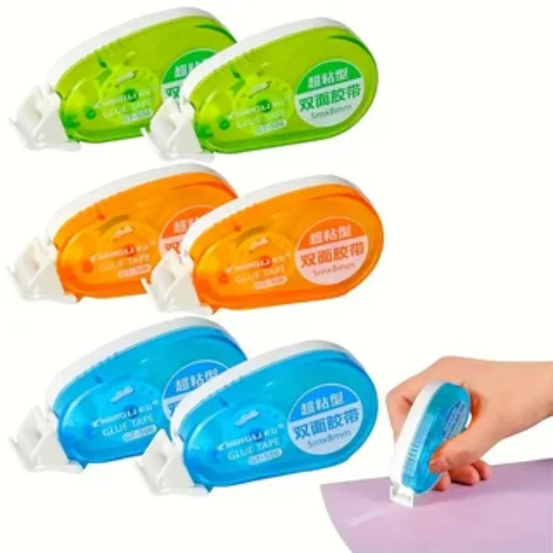 高粘度両面テープ 8mm×5m スクラップブッキング、クラフト、手作りオフィス文具、事務用品に最適