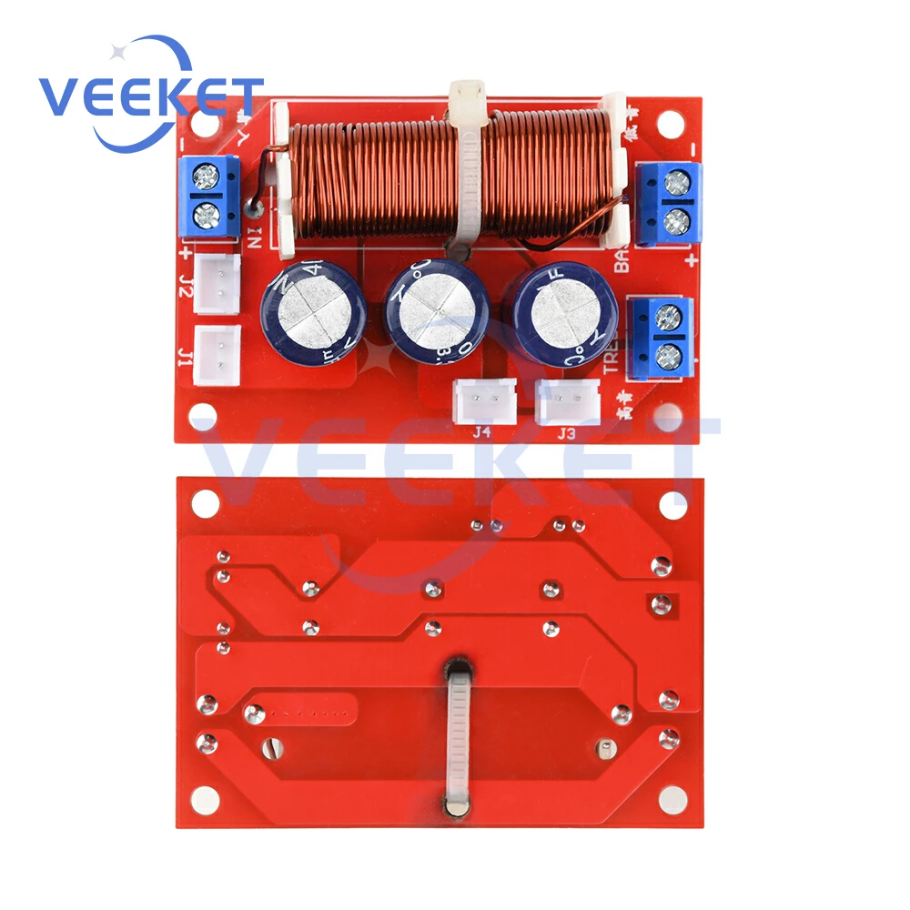 100Hz-10KHz 400W 2 Way Crossover Filters Module HiFi Speaker Modification Upgrade Board Adjustable Frequency