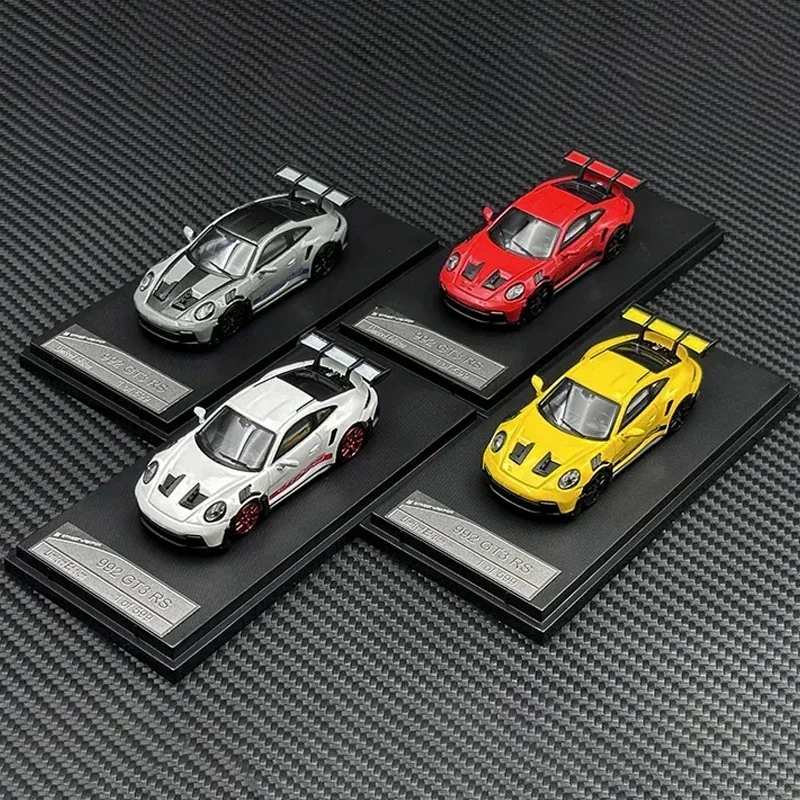 

SW In Stock 1:64 992 GT3RS Diecast Car Model Collection Miniature Toys Street Weapon