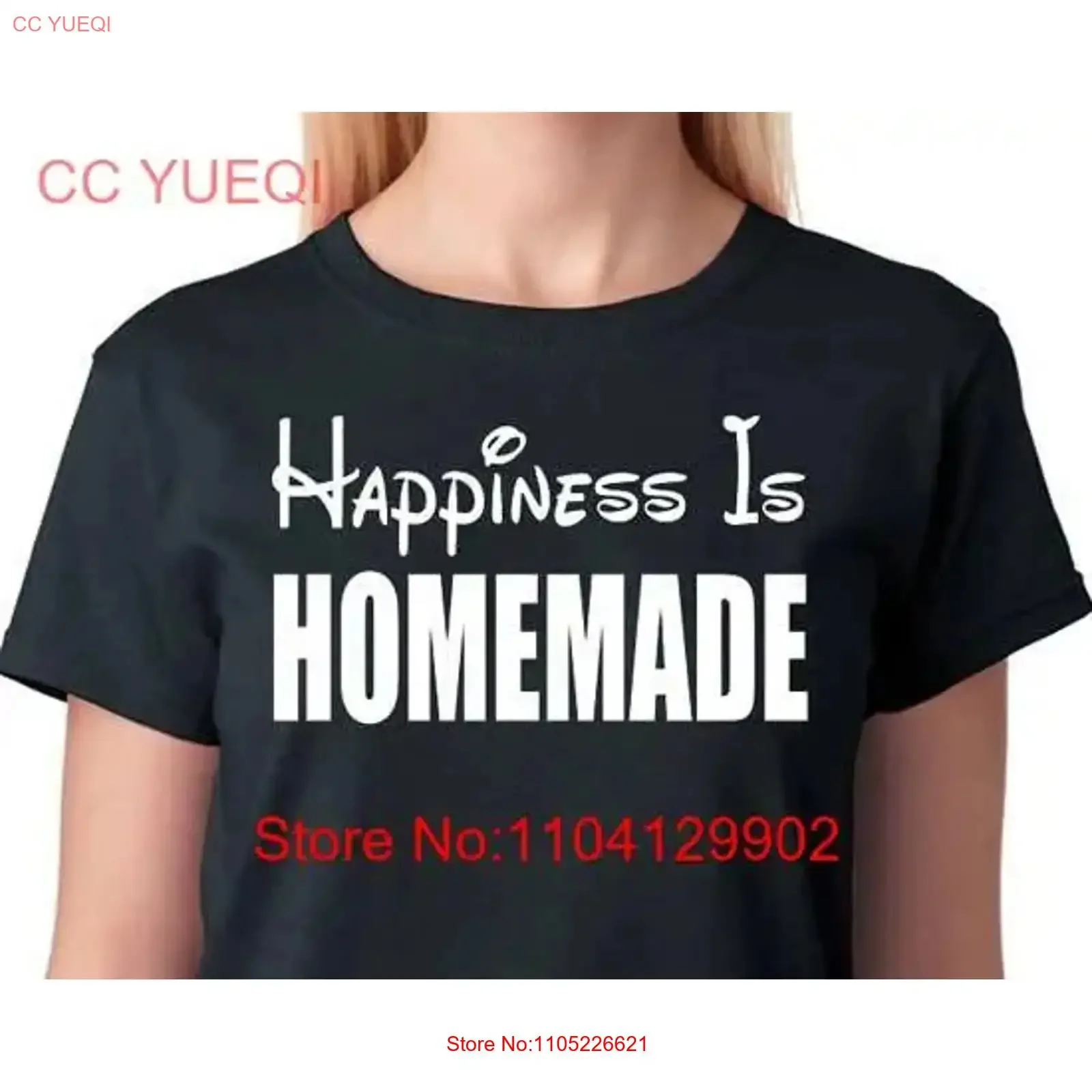 Quote T Shirt Happiness Is Homemade Family Values Love Marriage Religion Friends Relationships vintage Washed Stretched fashion
