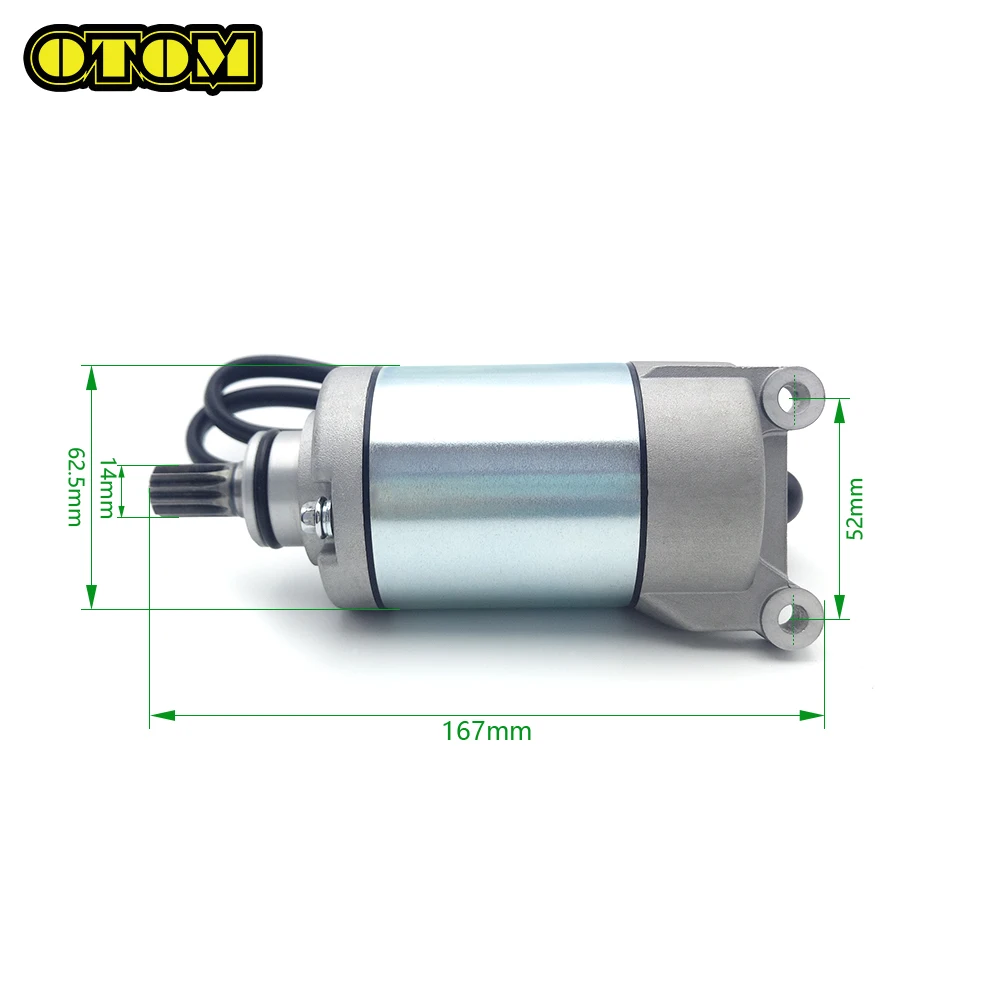 Pour ZONGSHEN ZS172FMM-3A CB25 - Motorcycle Starter Motor avis et prix
