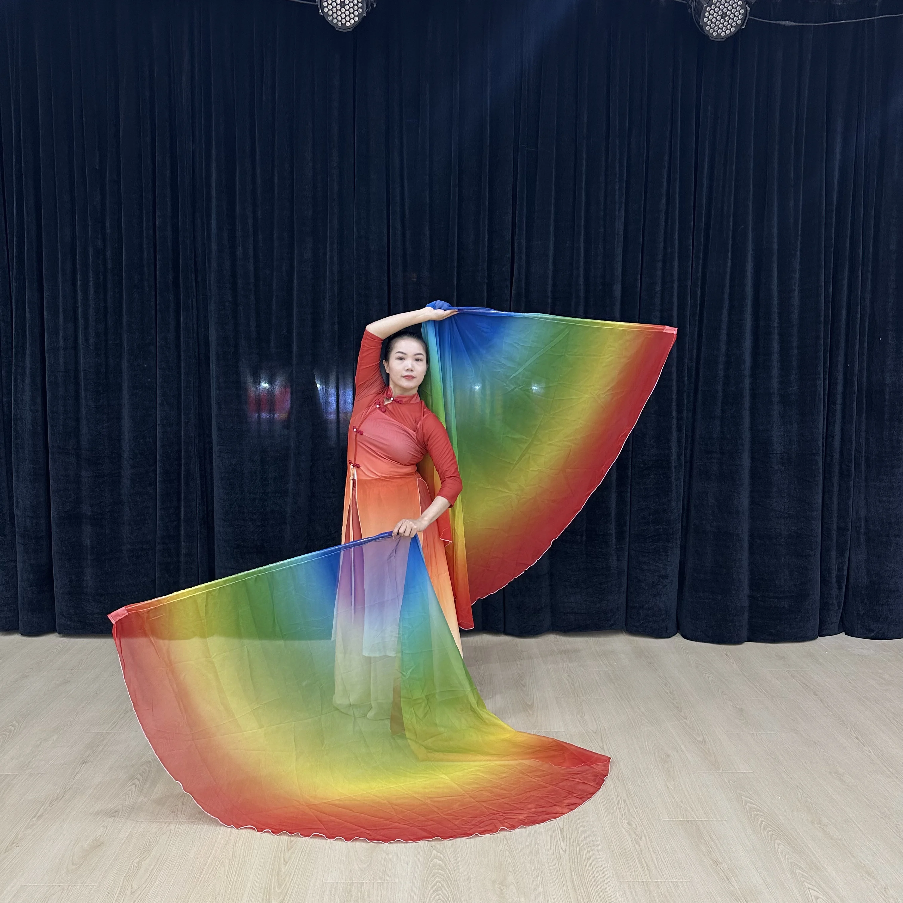 Flaga do tańca brzucha, flaga chwalnicza 140*190, kostium sceniczny, rekwizyty do występów, flaga do kultu, flaga do tańca orientalnego, flaga do kultu, występ