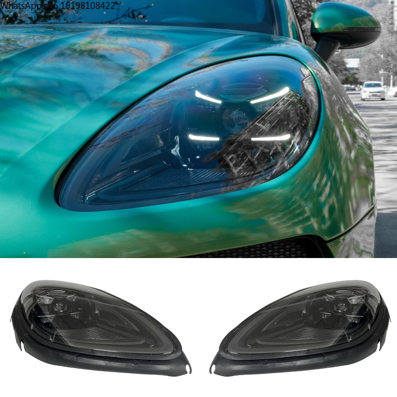 

YU GUANG for Porsche Macan 95b 2014-2020 Front Headlight Car Accessories Durable Head Light Lamp Upgrade to 2023 LED Headlights