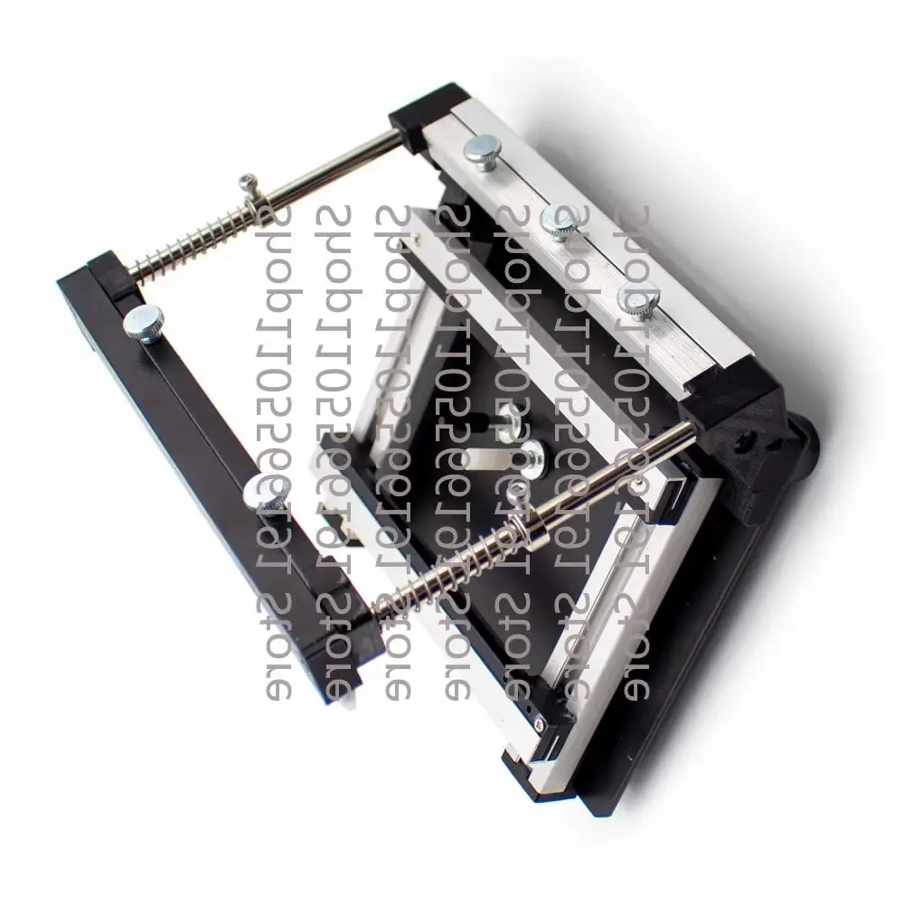 100x100MM Manual Small Screen Printing Station SMT PCB Steel Mesh Solder Paste Printing Table